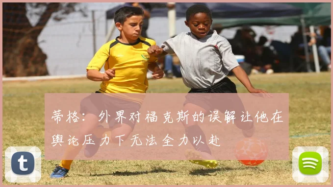 蒂格：外界对福克斯的误解让他在舆论压力下无法全力以赴